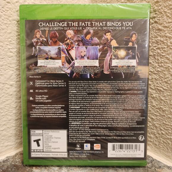 Game - Tales of Arise (NEW) - Xbox One / Series X - Picture 2 of 4